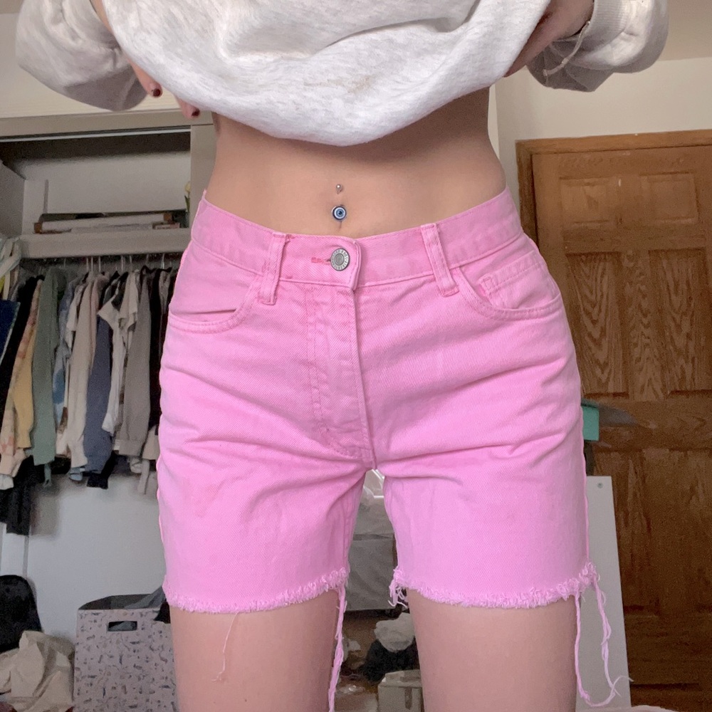 HOT PINK brandy Melville shorts